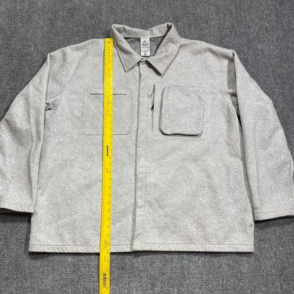 Nike Jacket Mens 2XL Gray Forward Workwear Tech Pack Therma Fit Adv Overshirt - Picture 4 of 10